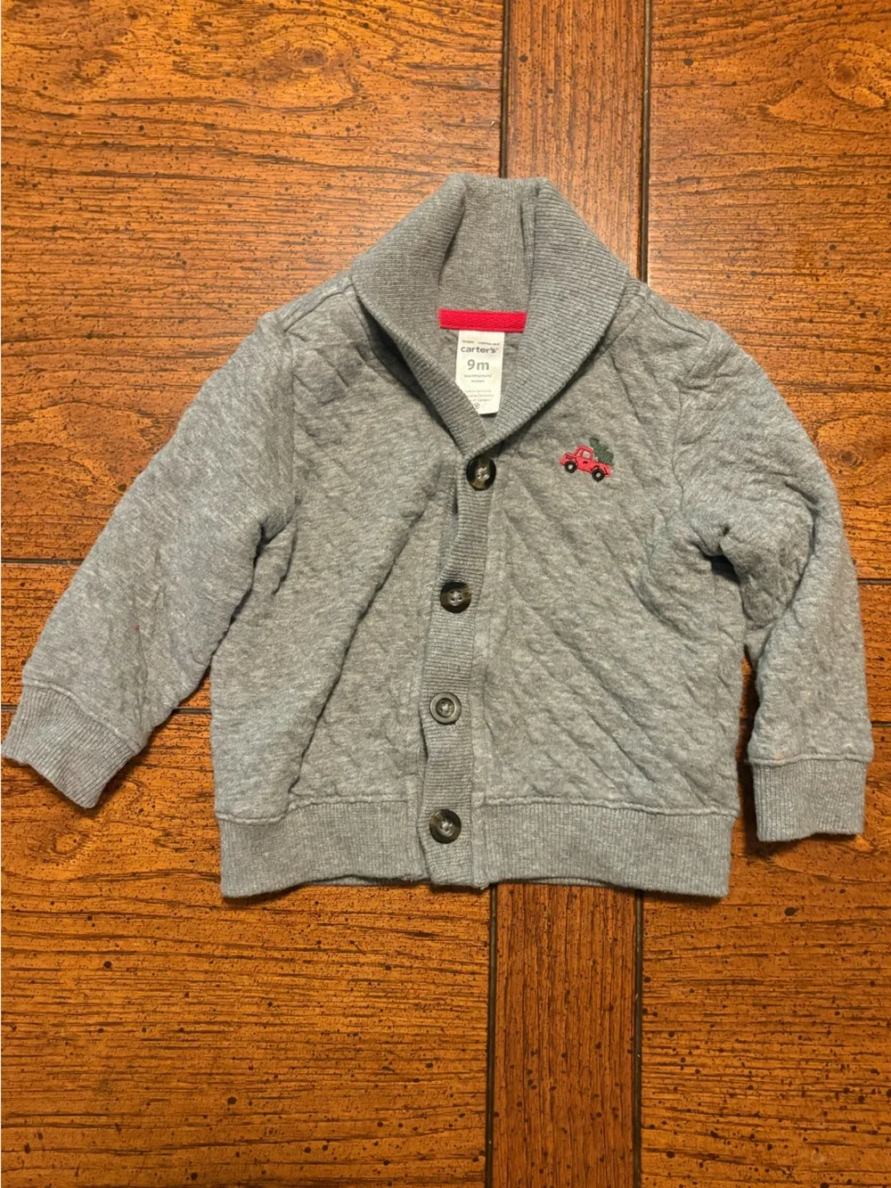 Carter's Baby Holiday Christmas 3-Piece Outfit- Sweater, Onesie, Pant- 9 month